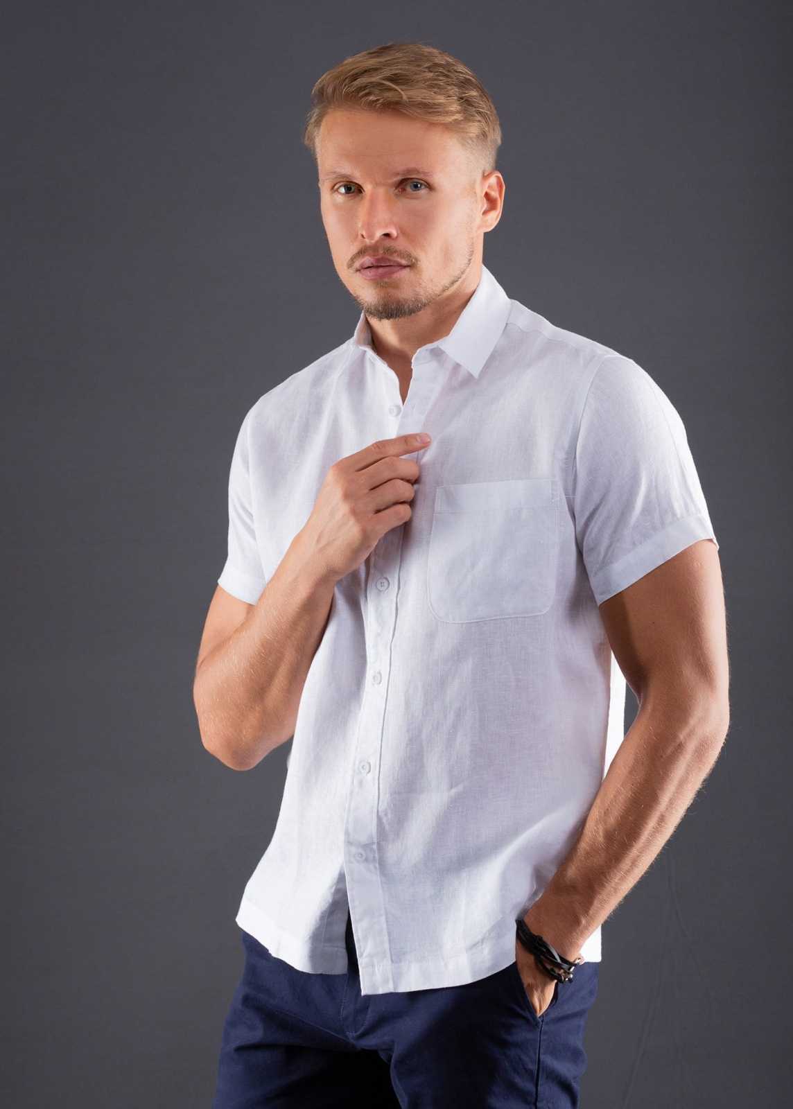 Casual Wear Linen Padini S/S Shirt - Dilly & Carlo